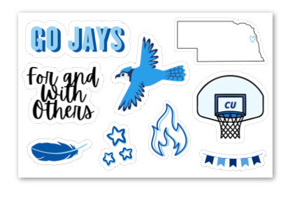 CU Sticker Sheet
